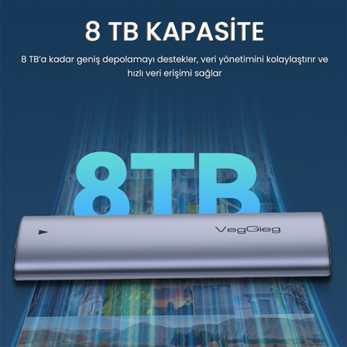 10Gbps USB 3.1 GeN2 M.2 SATA NGFF NVME SSD Disk Kutusu