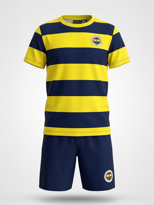 Fenerbahçe FB Yatay Çizgili 1-7 Yaş Takım - Sarı