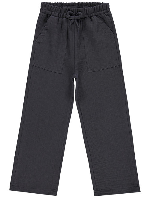 Müslin 10-13 Yaş Pantolon - Gri
