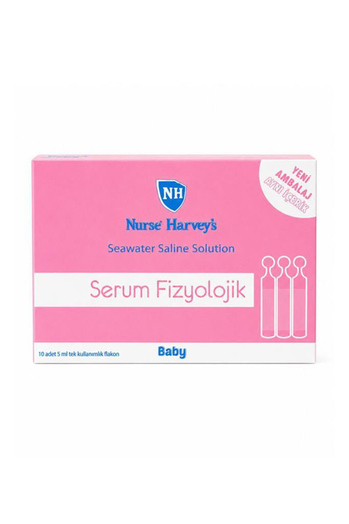 Nurse Harveys Serum Fizyolojik (5 ml x 10 Flakon)