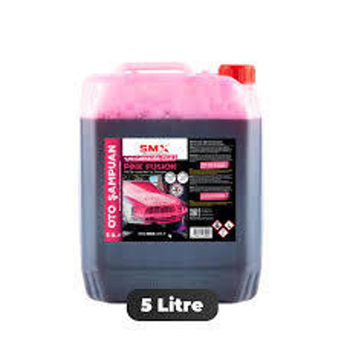 OTO SAMPUANI %90 CARNAUBA CİLALI PEMBE 5 LİTRE PINK FUSION