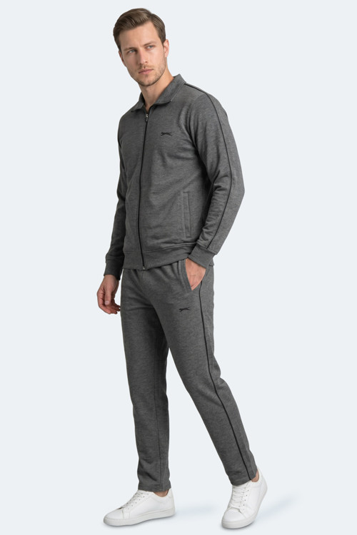 BLOWBACK Erkek Slim Fit Antrasit Eşofman Takımı