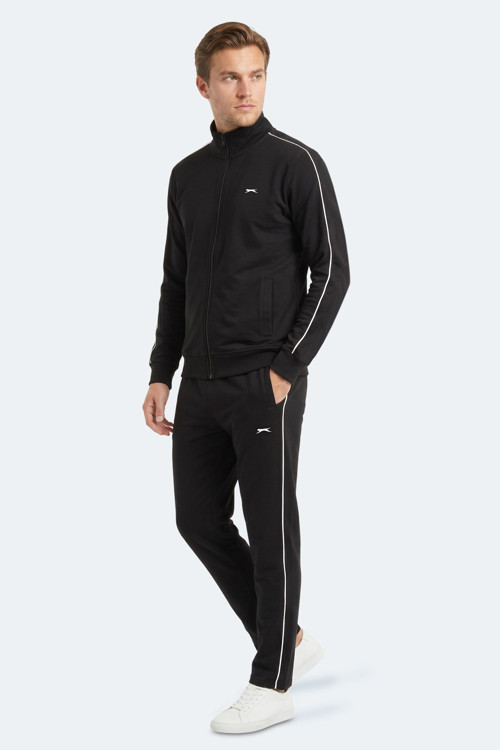 BLOWBACK Erkek Slim Fit Siyah Eşofman Takımı