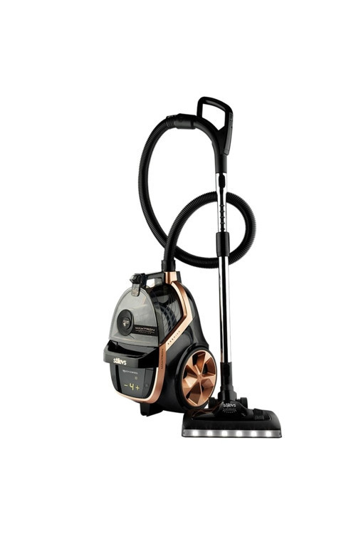 Stilevs Maxtron Premium Elektrikli Süpürge - Siyah & Rose