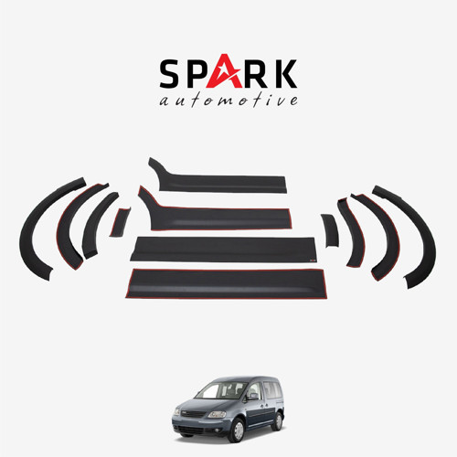 Volkswagen Caddy 2010-2015 Yıl Aralığı Uyumlu Uzun Şase Sağ Sürgü Dodik Seti 12 Parça