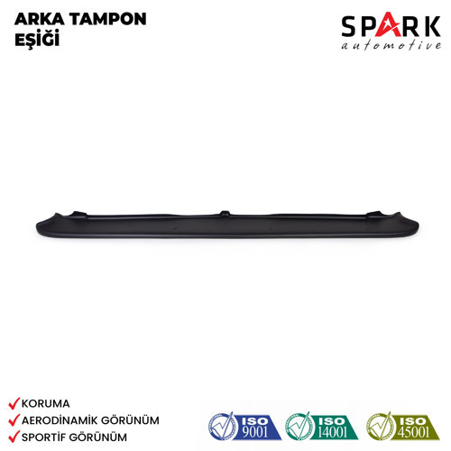 Renault Trafic 2001-2014 Yıl Aralığı Uyumlu Arka Tampon Eşiği Mat