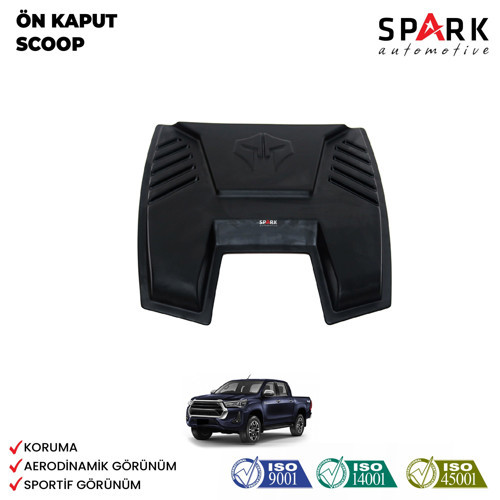 Toyota Hilux 2015-2020 Yıl Aralığı Uyumlu Ön Kaput Scoop