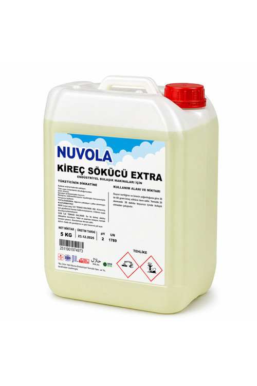 Kireç Sökücü Extra 5 Kg Endüstriyel Bulaşık Makinesi Kireç Çözücü