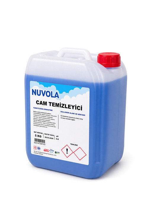 Cam Temizleyici 5 Kg İz Bırakmayan Cam ve Yüzey Temizleyici
