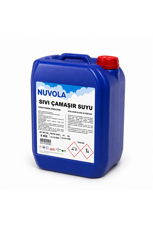 Sıvı Çamaşır Suyu 5 Kg Güçlü Hijyen ve Beyazlatıcı Etki