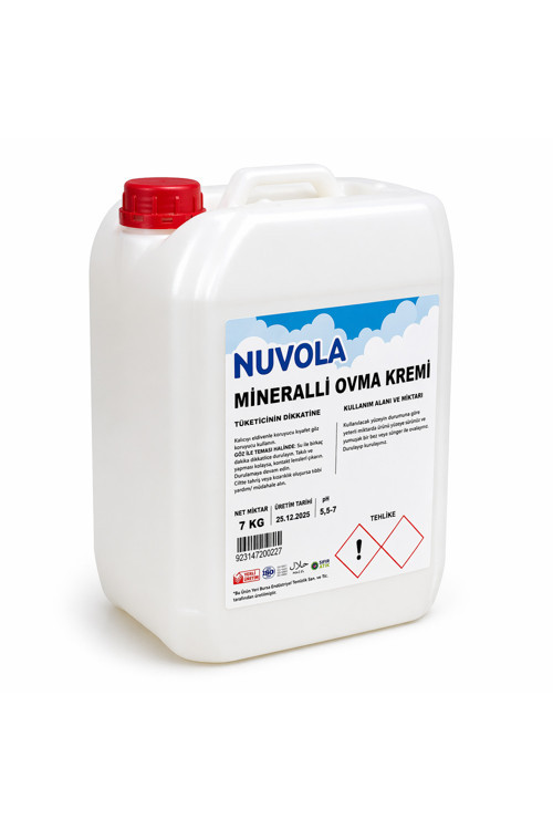 Mineralli Ovma Kremi 7 Kg Güçlü Krem Temizleyici