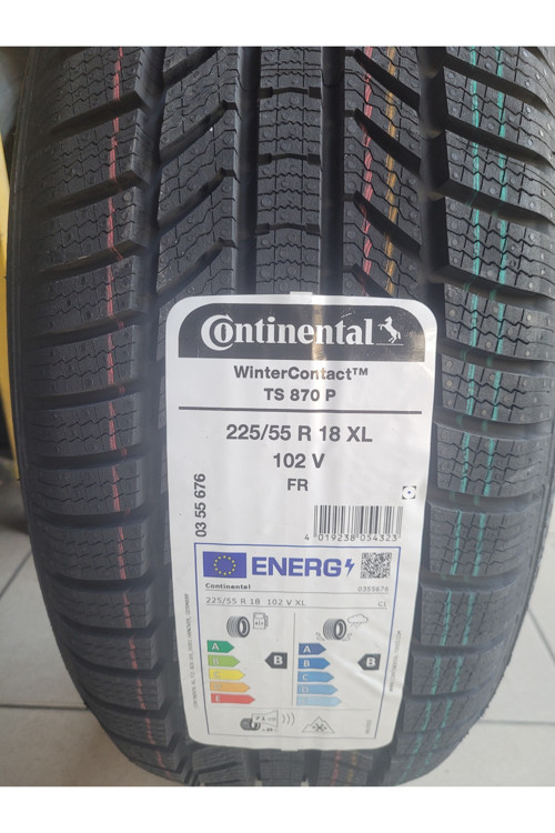 225/55R18 Winter Contact TS870P 102V XL Set Olarak (4 ADET) 2025 Üretim*