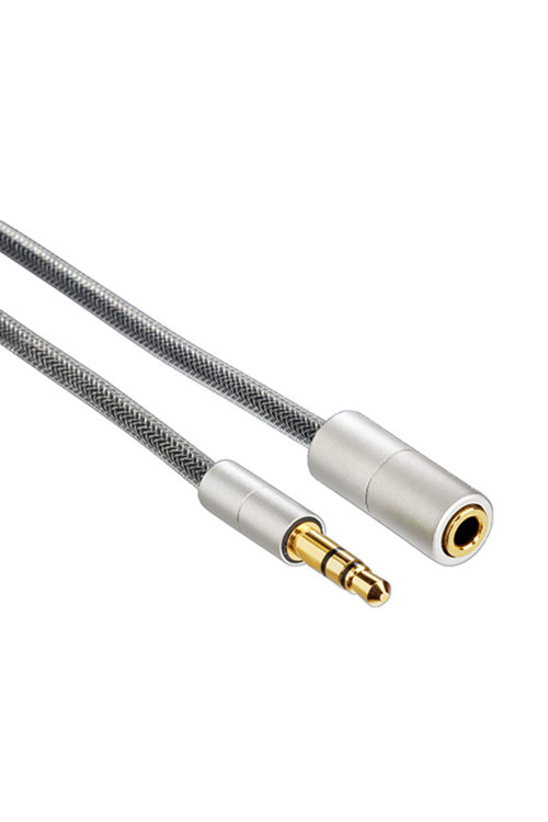 106333 3.5Mm Fiş-3.5Mm Soket Stereo Altın Uç 2M Ses Kablosu