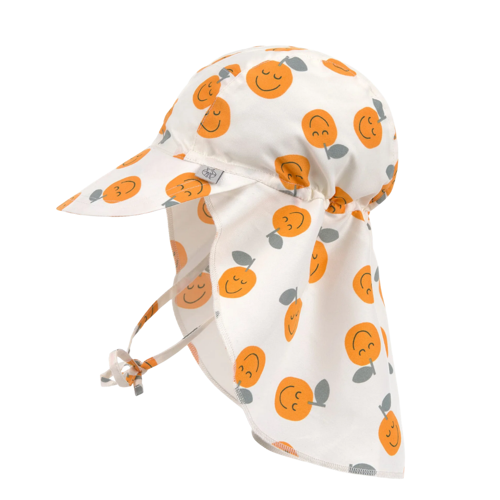 Flap Hat UV Korumalı Uzun Şapka Orange Sea Salt