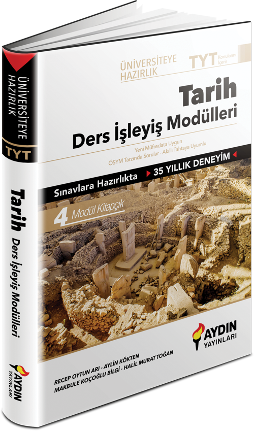 Aydın Yayınları TYT Tarih Ders İşleyiş Modülleri