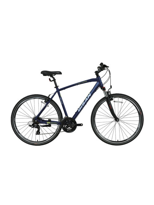 TRX 8100 ERKEK ŞEHİR BİSİKLETİ 52CM V 28 JANT 21 VİTES LACİVERT YEŞİL BEYAZ