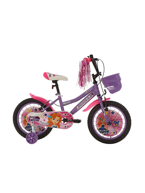 MAGGIE KIZ ÇOCUK BİSİKLETİ 26CM V 16 JANT LİLA BEYAZ