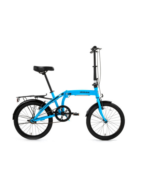 TWIN KATLANIR BİSİKLET 32CM V 20 JANT 1 VİTES AÇIK MAVİ SİYAH