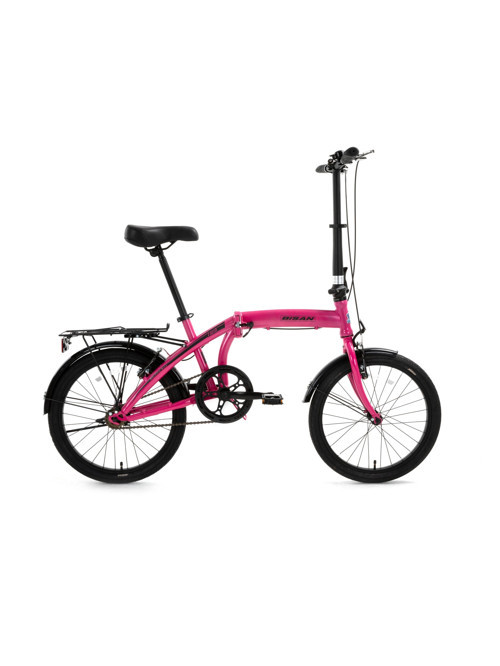 TWIN KATLANIR BİSİKLET 32CM V 20 JANT 1 VİTES METALİK PEMBE PEMBE SİYAH