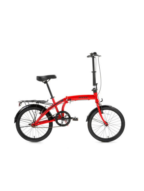 TWIN KATLANIR BİSİKLET 32CM V 20 JANT 1 VİTES KIRMIZI SİYAH