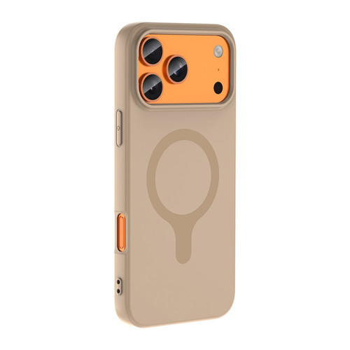 iPhone 17 Pro Max Kılıf M-Safe Şarj Özellikli Aris Silikon Kılıf