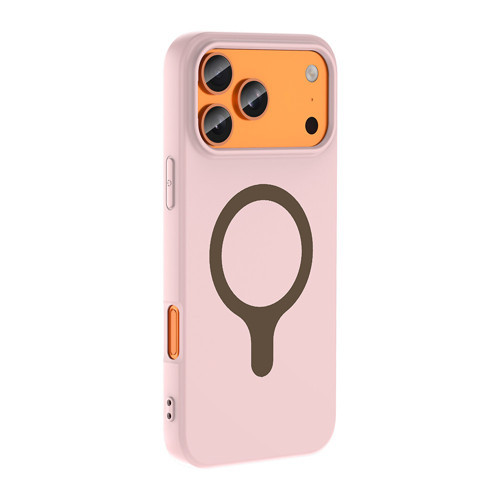 iPhone 17 Pro Kılıf M-Safe Şarj Özellikli Aris Silikon Kılıf