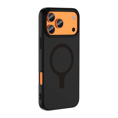 iPhone 17 Pro Kılıf M-Safe Şarj Özellikli Aris Silikon Kılıf