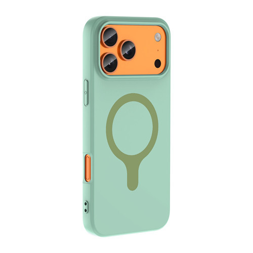 iPhone 17 Pro Kılıf M-Safe Şarj Özellikli Aris Silikon Kılıf