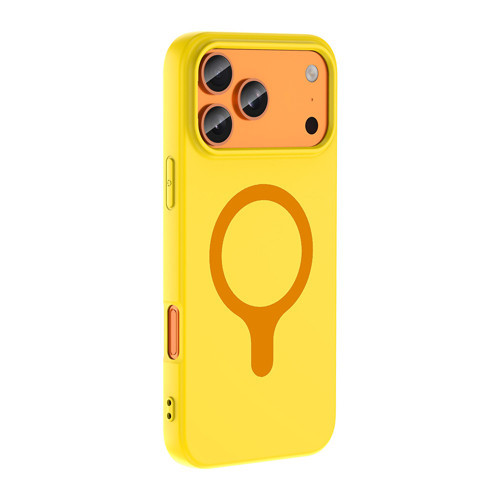 iPhone 17 Pro Kılıf M-Safe Şarj Özellikli Aris Silikon Kılıf