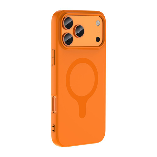 iPhone 17 Pro Max Kılıf M-Safe Şarj Özellikli Aris Silikon Kılıf