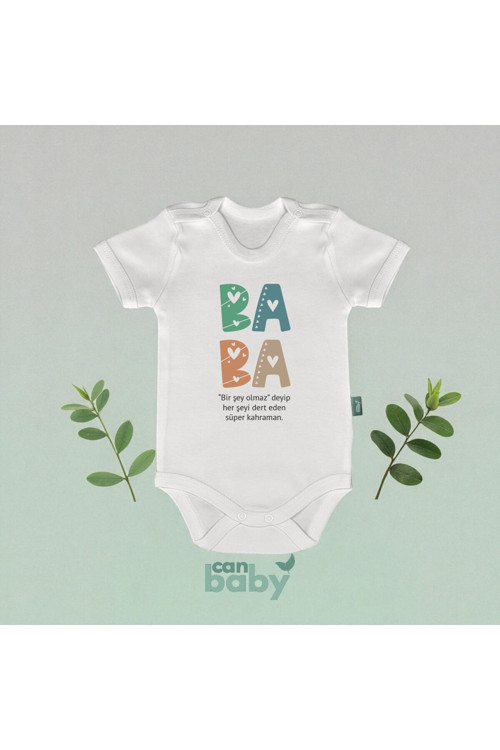 Baba'Ya Özel Bebek Body & Zıbın
