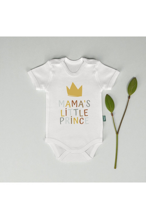 Anneye Özel Bebek Body & Zıbın Mama'S Little Prince