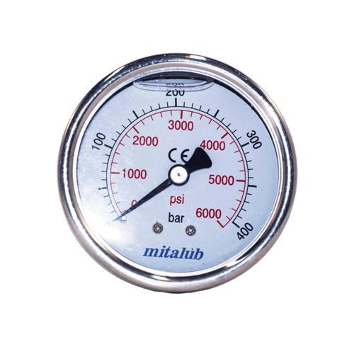 Gliserinli Paslanmaz Arkadan Manometreler 63mm x 200bar