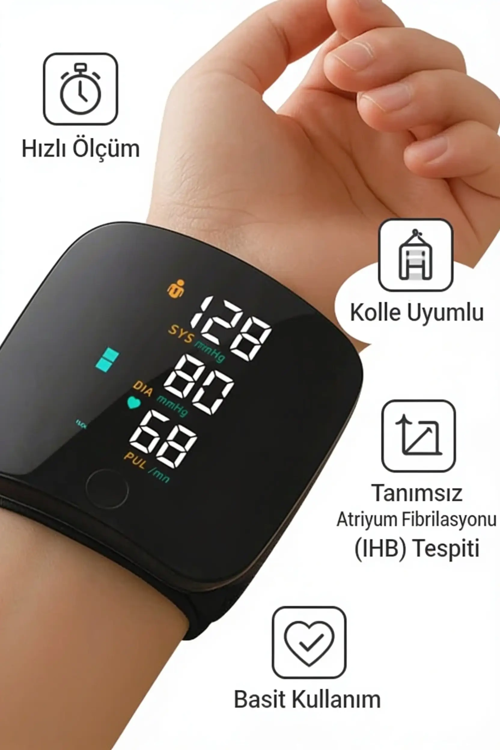 Ev ve Ofis Kullanımına Uygun Dijital Tansiyon Aleti Model 7
