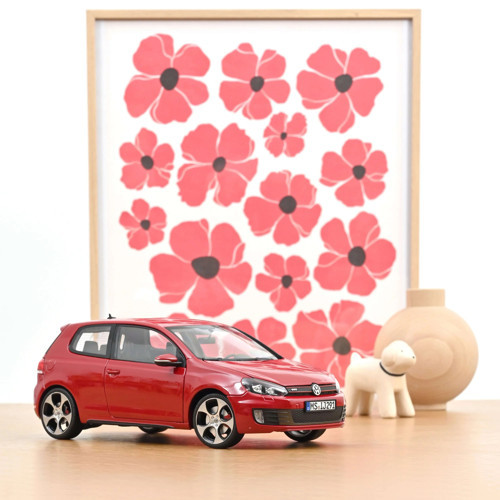 188504 1/18 VW Golf GTI 2009 Tornado Red 1:18