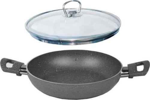 Granit Sahan 18 CM Cam Kapaklı