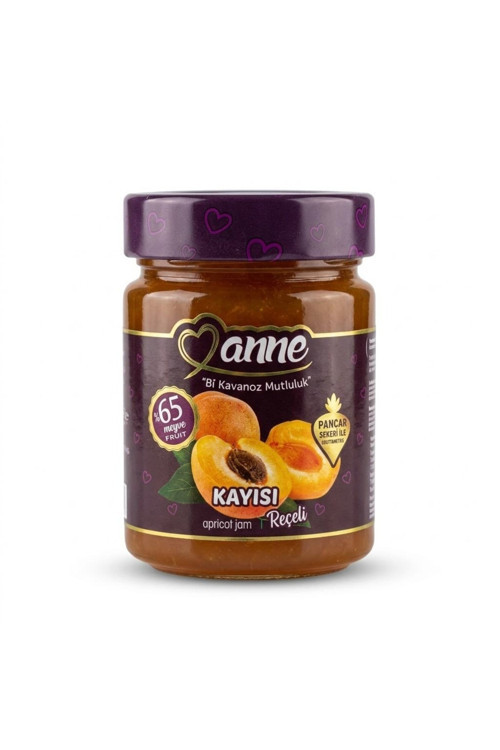 Kayısı Reçeli %65 Meyveli 400 Gr