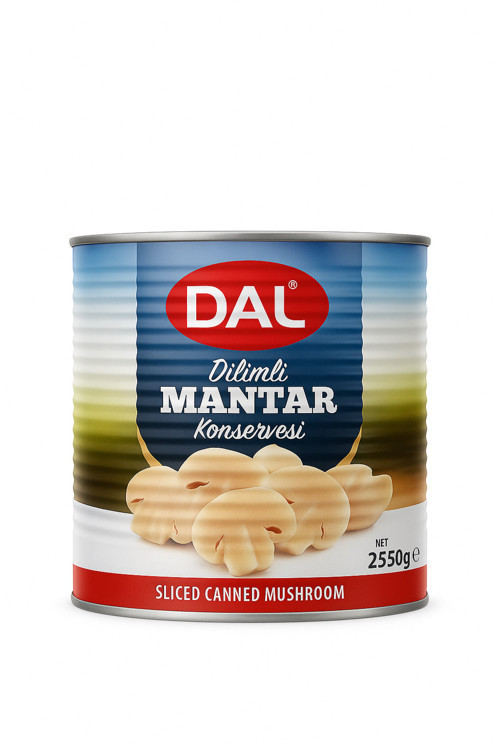 Dilimli Mantar 2550G (1150G Süzme Ağırlık)