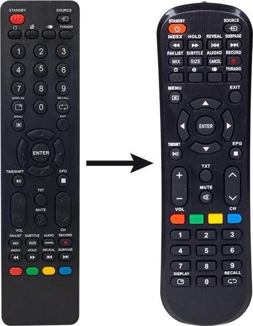 WEKO KL AWOX 55K5500 SMART TV LCD LED TV KUMANDA (40197=19765)