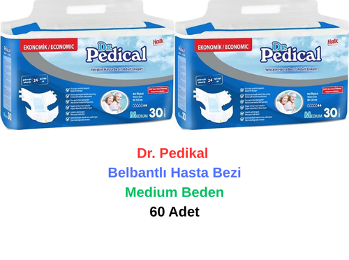 Belbantlı Hastabezi Madium Beden 60'lı