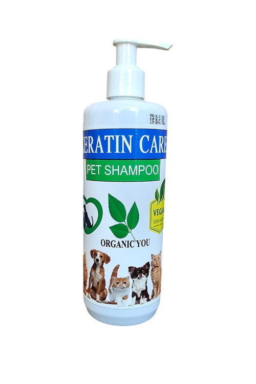 Alwag Keratın Care Pet (Kedi &Köpek) Shampoo Vegan Silikonsuz, Parabensiz Şampuan 400 Ml