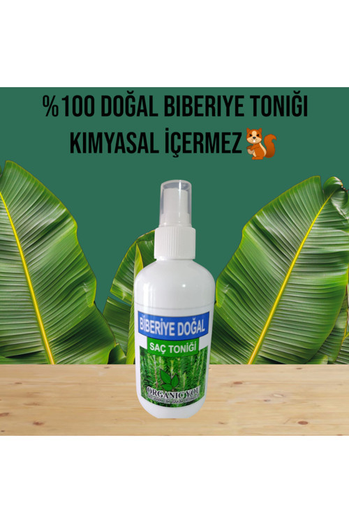 %100 Doğal Bitkisel Distülasyon Saç Bakımı Erkek & Kadın Biberiye Toniği 150 Ml