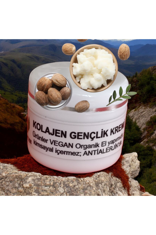 Gençlik Yüz Kremi Afrika Shea Yağı (Yoğun Nemlendirici Shea Yağı) %100 Saf, Doğal, Organik 30Ml