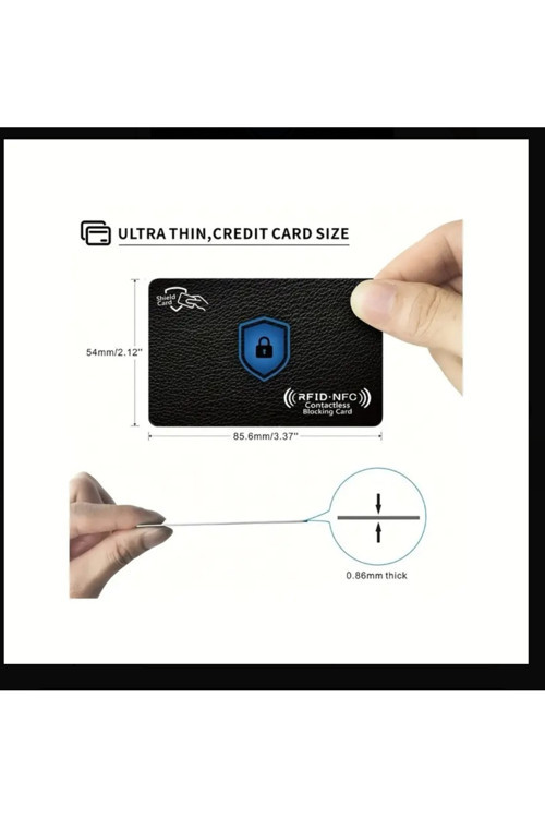 Shenzhen Rfıd/Nfc Engelleyici Kart, Ultra İnce Şık Tasarım, Alüminyum Malzeme, Hırsızlığa Karşı