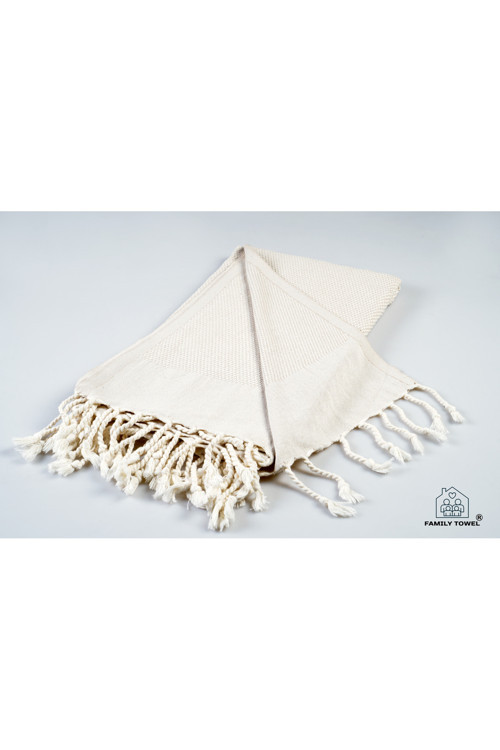 Peştemal %100 Doğal Pamuklu Türk Ev Tekstili Hamam - Banyo - Plaj - Spor Için 100X180 Cm 380Gr