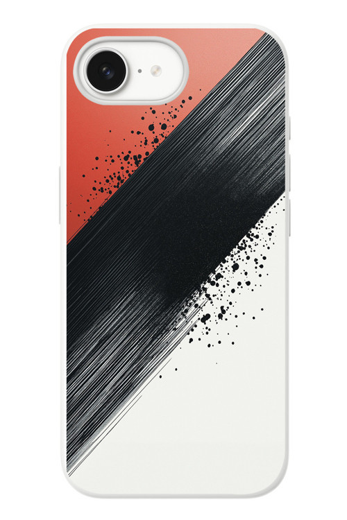 İphone 16e Uyumlu Renk Paleti Baskılı Silikon Kılıf