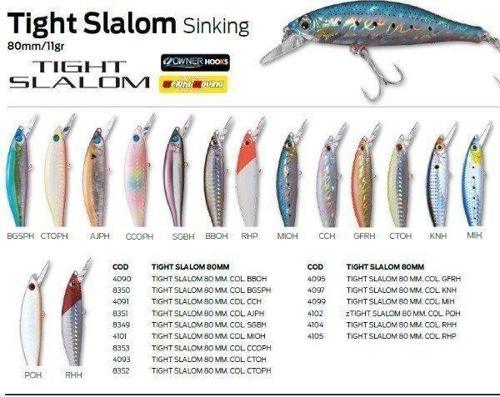 Tight Slalom 8CM 11GR Maket Balık S06P
