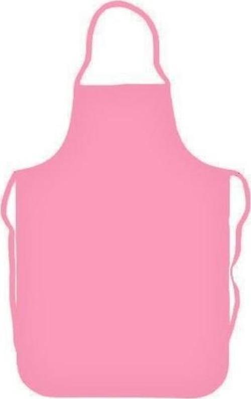 Pembe Askılı Mutfak Bulaşık Önlüğü Lamineli 50 x100 cm