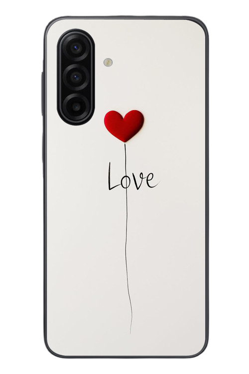 Samsung Galaxy A17 Uyumlu Love Aşk Baskılı Silikon Kılıf