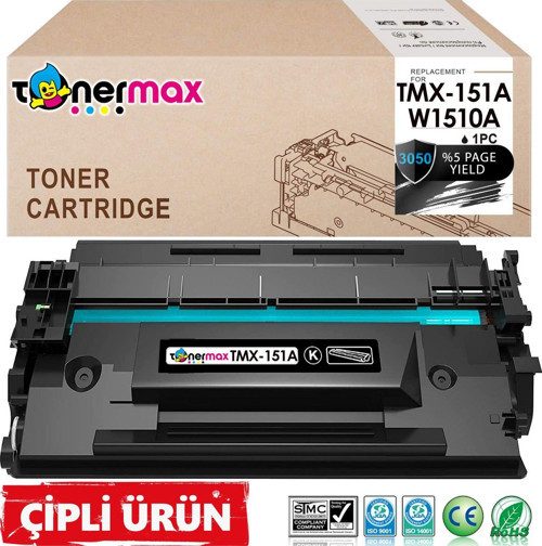 Hp LaserJet Pro 4003N Muadil Toner / TMX-W1510A Çipli